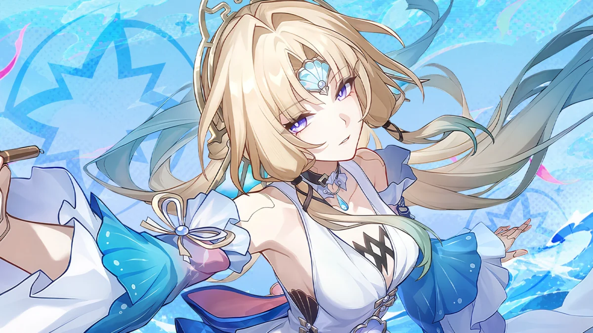 Capa Pearl Nova Personagem da Euforia de Honkai Star Rail