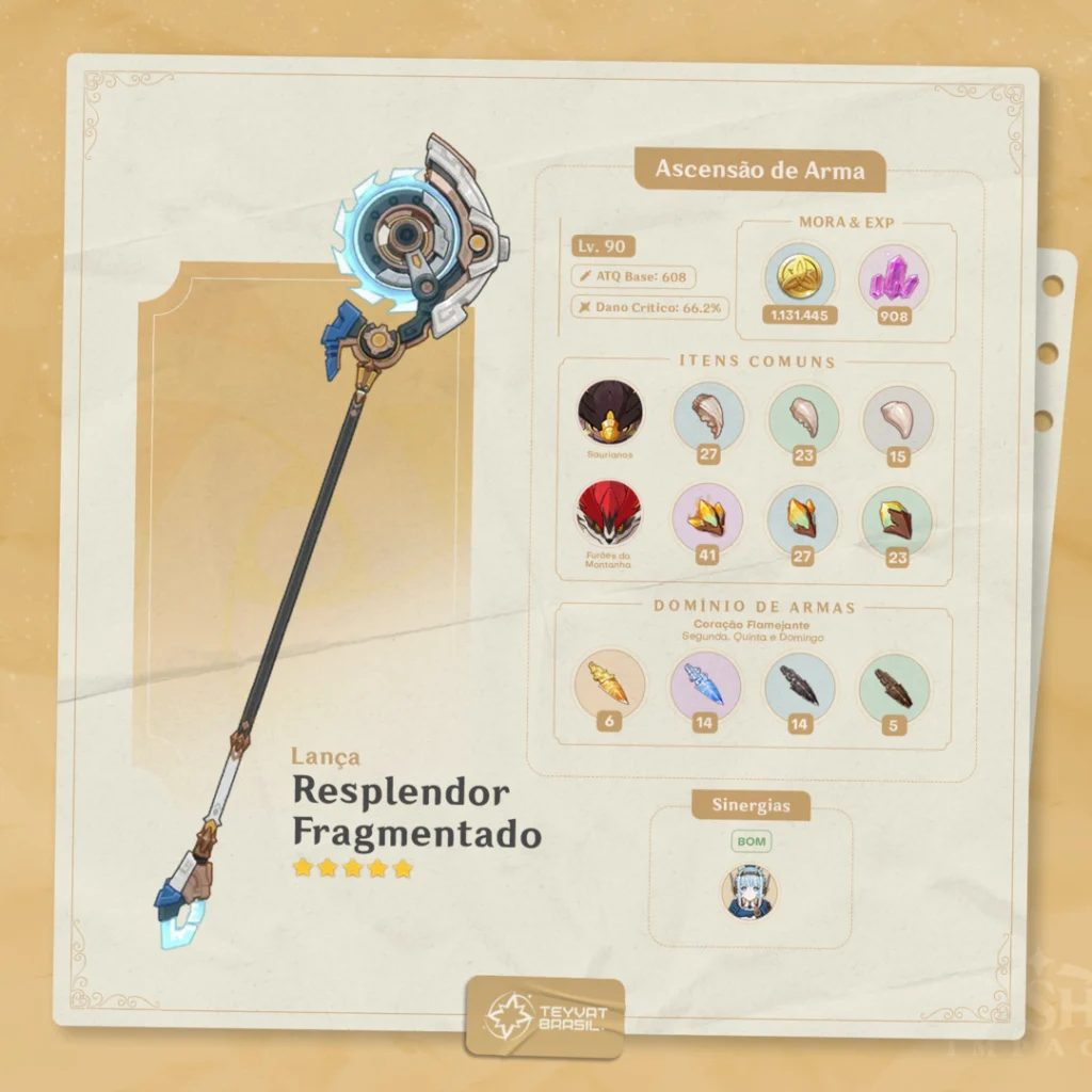 Lança Resplendor Fragmentado