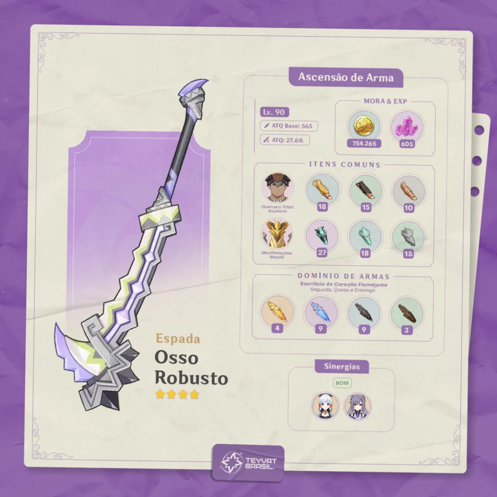 Espada Osso Robusto