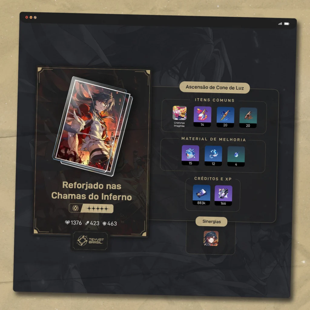 Inexistência Reforjado nas Chamas do Inferno